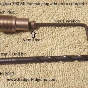 Brech plug vent liner Hex L and C bit