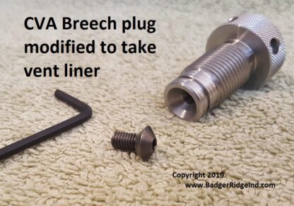 Breech Plug Vent Liner Retrofit