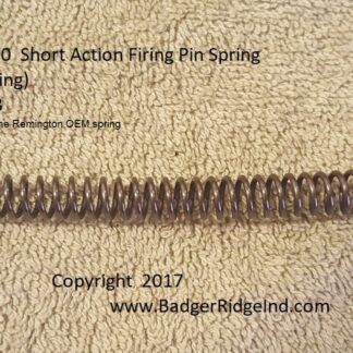 Remington 700 Short Action Main Spring - F17058 Equivalent