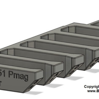 5 AR308 Pmag holder Stack-On door LH