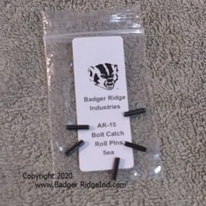 AR bolt stop roll pin 5 pack