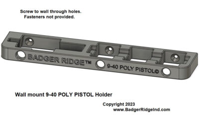 Pistol Holders (for STACK-ON cabinet door & walls) - Image 7