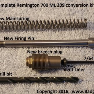 Remington 209 system - sealed breech - Badger Ridge