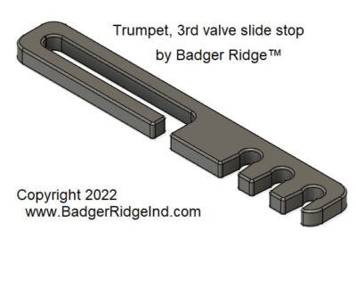 Getzen 3rd valve slide stop