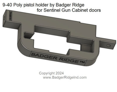 9-40 pistol holder for sentinel