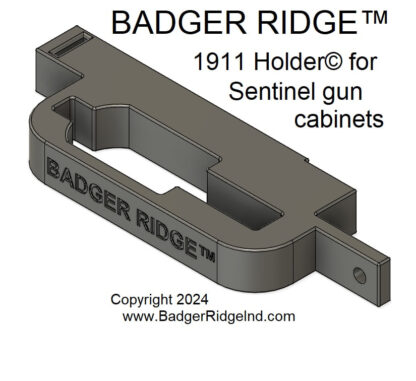 1911 pistol holder sentinel door