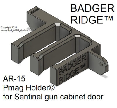 2 ar 15 pmag holders sentinel door