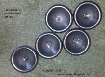 Formed B cell stainless plugs 381-5025