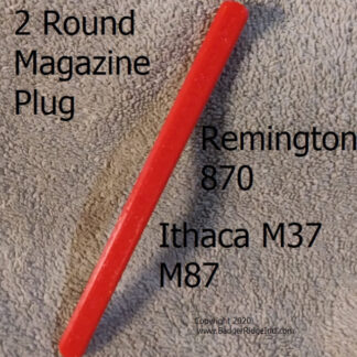 Plastic @ round plug