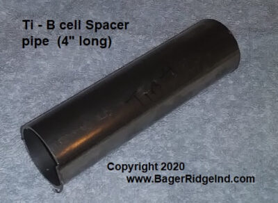 B cell Ti pipe 4 inch