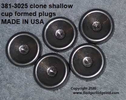 5 pack 381-3025 formed plugs