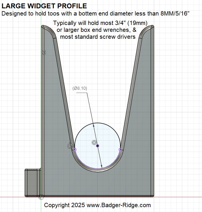 Large Widget Profile