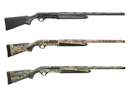 3 Remington VersaMax shotgun finishes