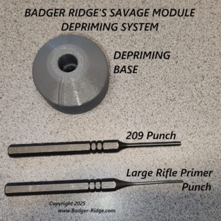 Savage 10ML primer module depriming system