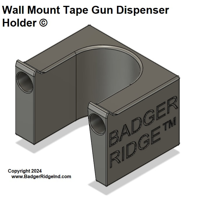 Tape Gun Dispenser Holder