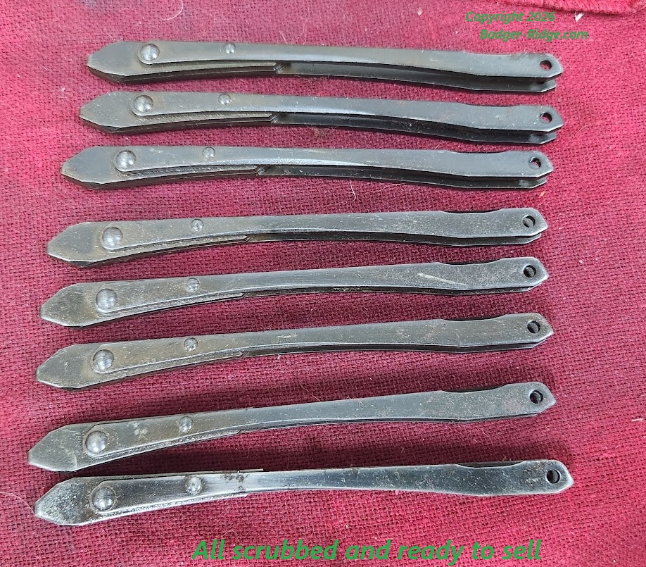 NOS Benelli Bolt Carrier Links for VersaMax - after scrubbing 