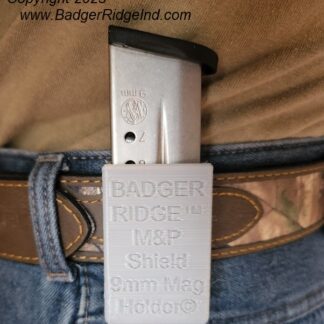 MP9 Shield Mag holder on belt