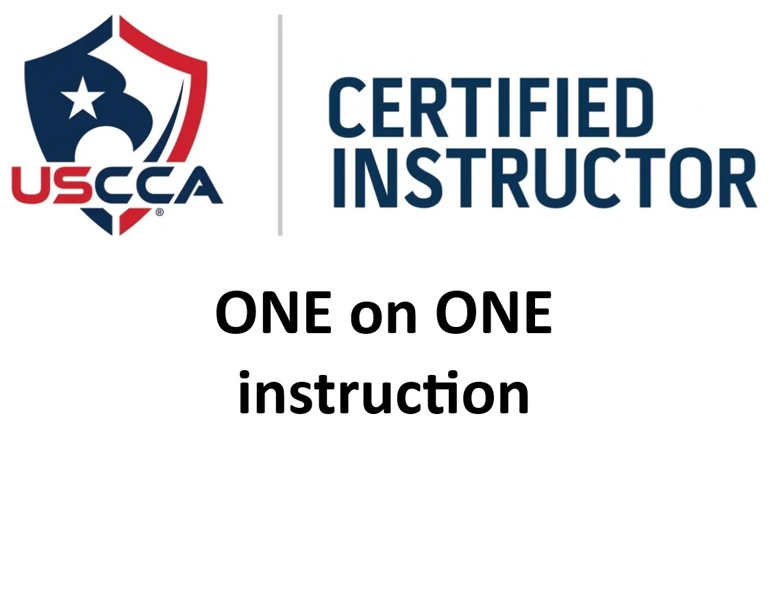USCCA Certified Instructor- One on One