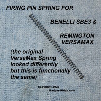 Firing Pin Spring for SBE3 ETHOS & Remington VersaMax